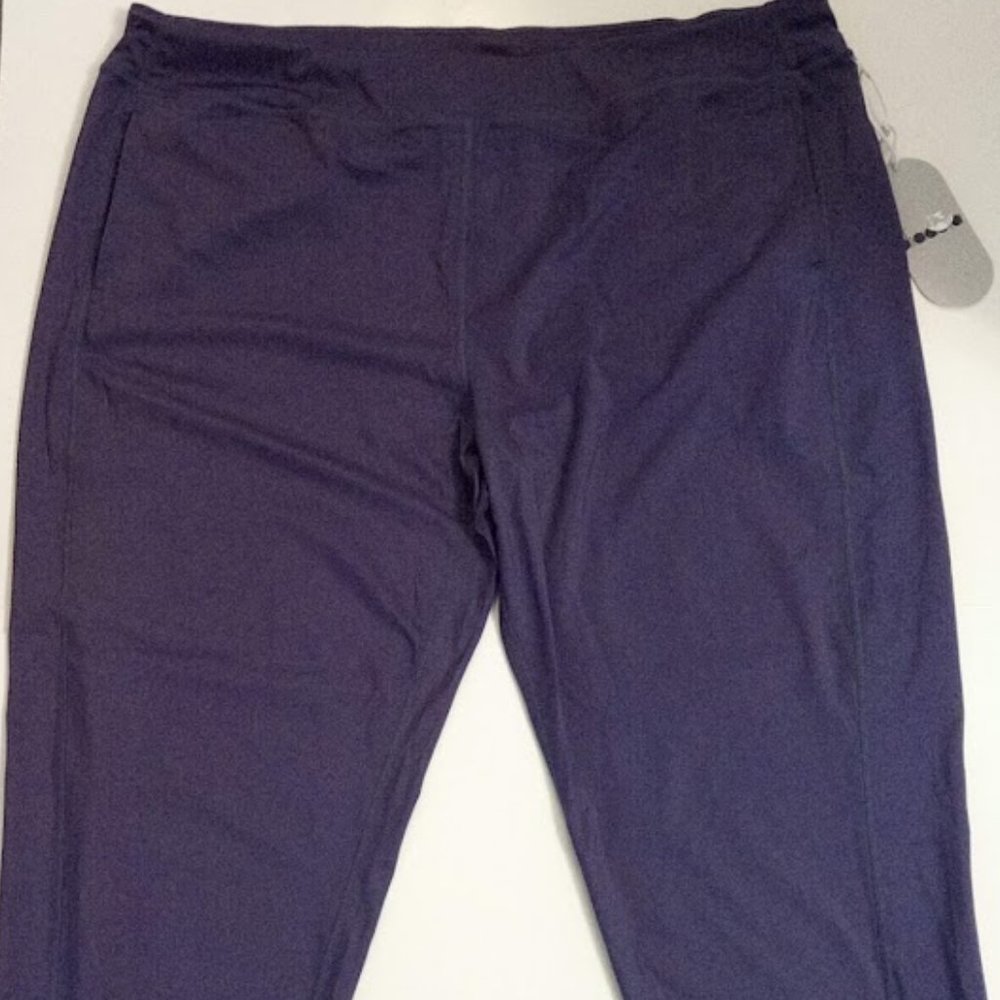 New Diadora W Knit Travel Pant- Plus Q120 Dark Grey Women's Size US 2XL - Picture 2 of 6